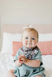 Copper Pearl Bandana Bib - Zella